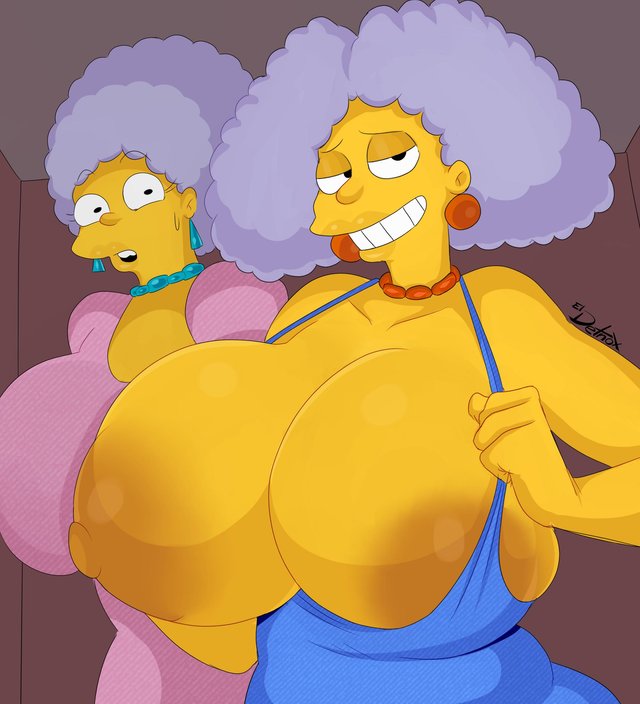 simpsons patty and selma porn