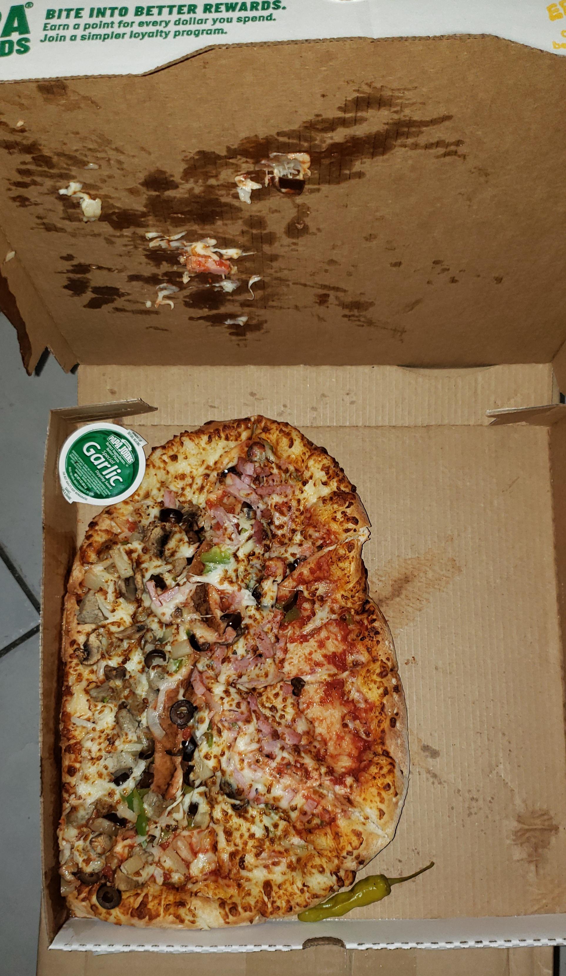 papa johns doordash