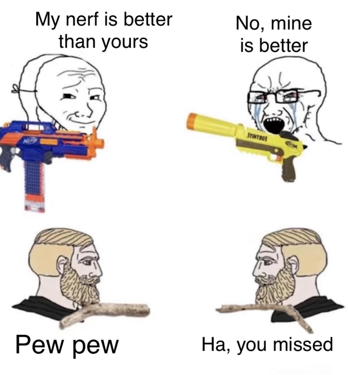 pew pew meme