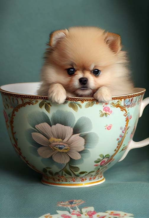 teacup pomeranian puppies