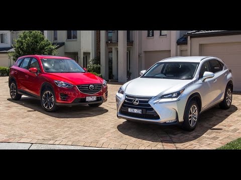 mazda cx-5 vs lexus nx 350