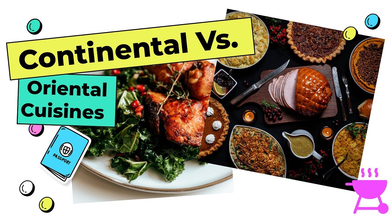 continental vs mediterranean food