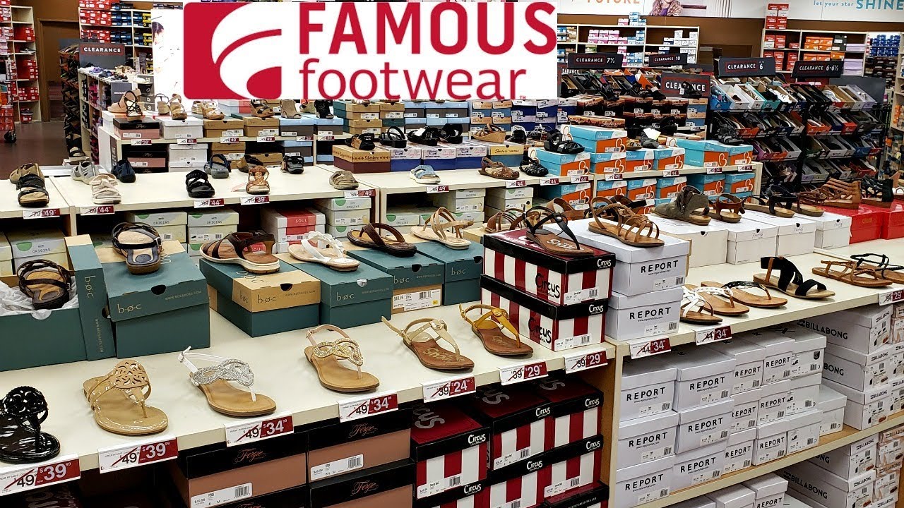 famous footwear near me