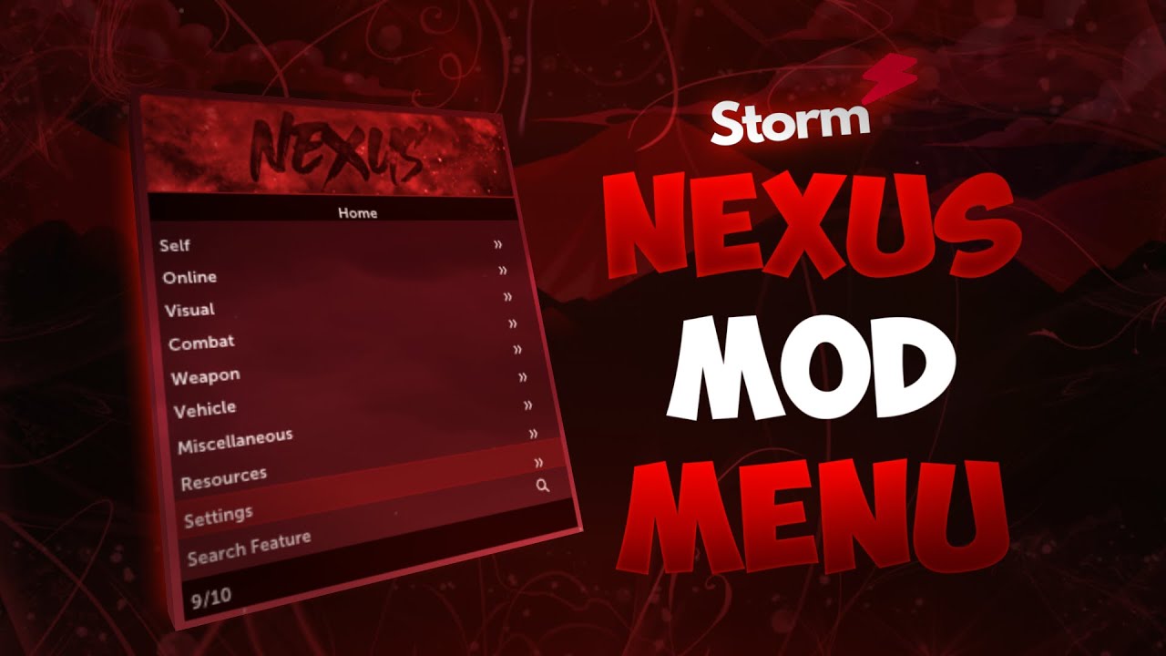 nexus mod menu fivem