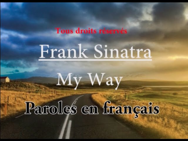 my way parole en francais