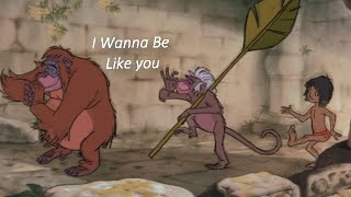 i wanna be like you the jungle book lyrics