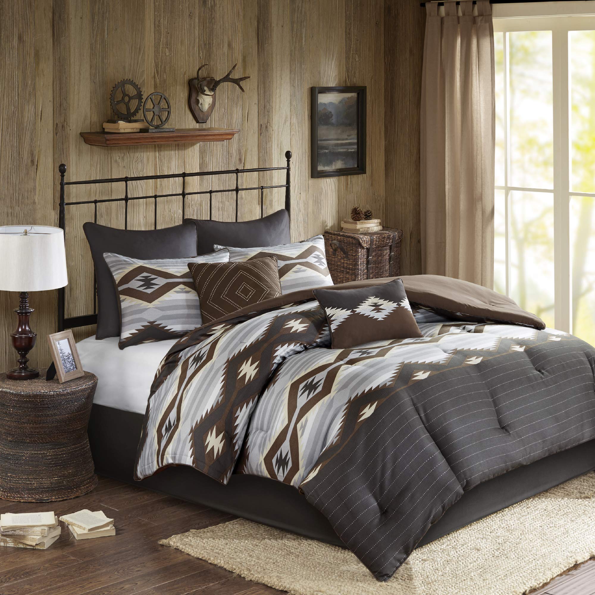 rustic bed comforters