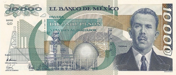 10000 usd to mxn