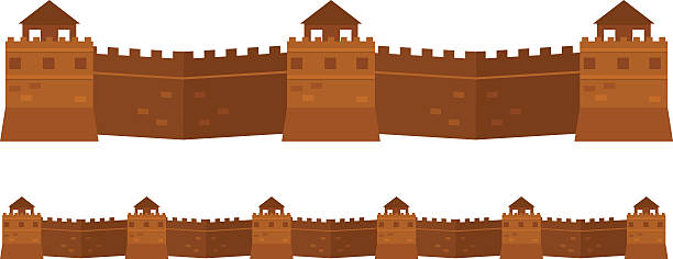 great wall of china clipart