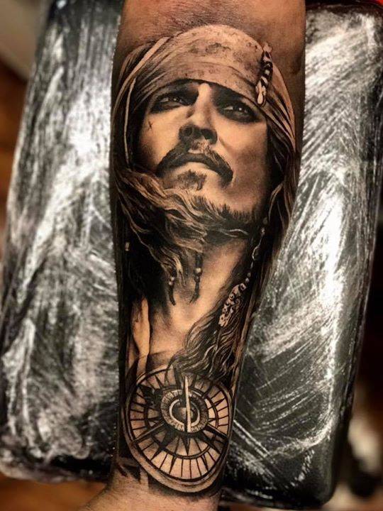 tatuaje jack sparrow