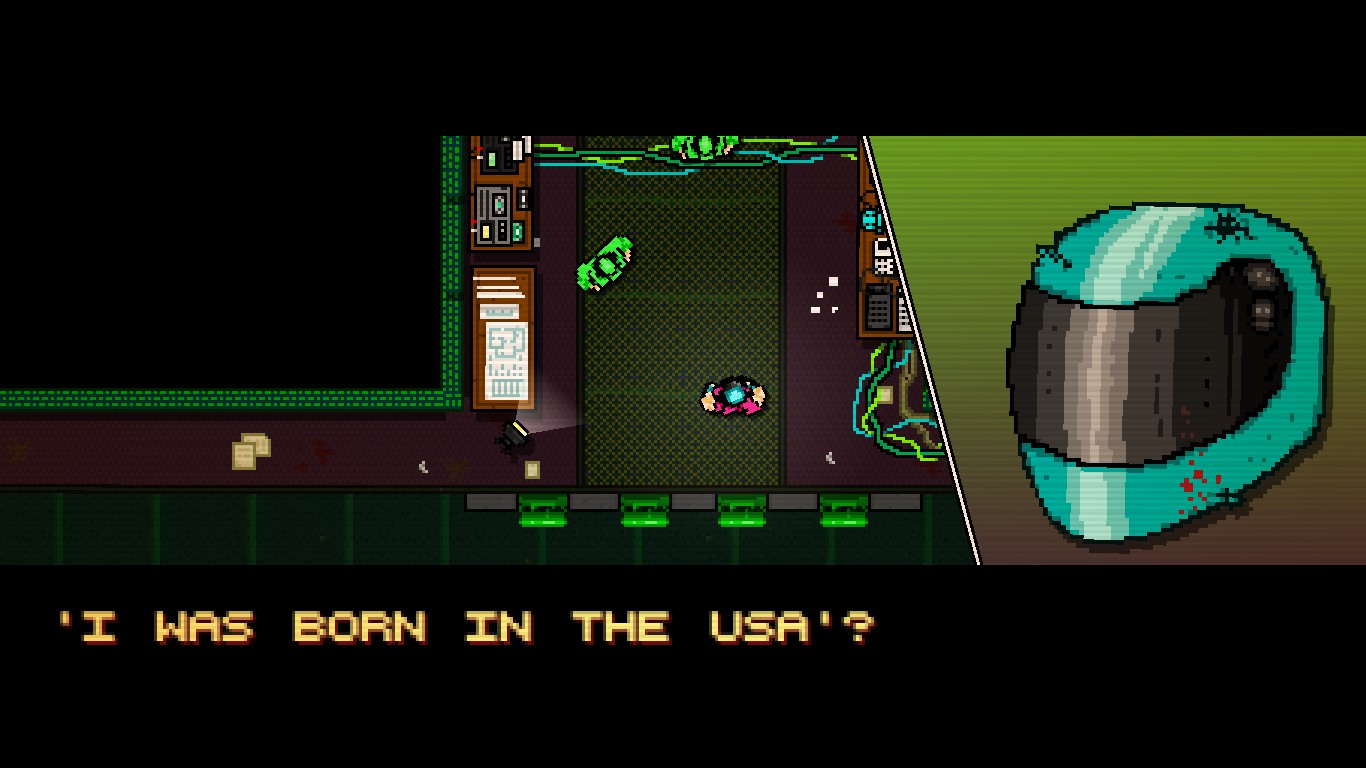 i was born in the usa hotline miami