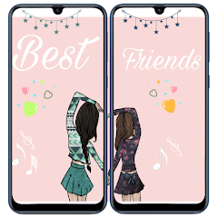 best friend wallpaper