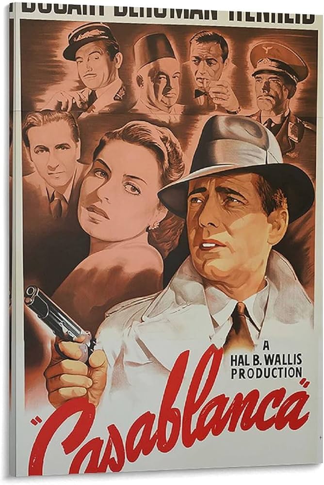 casablanca 1942 poster