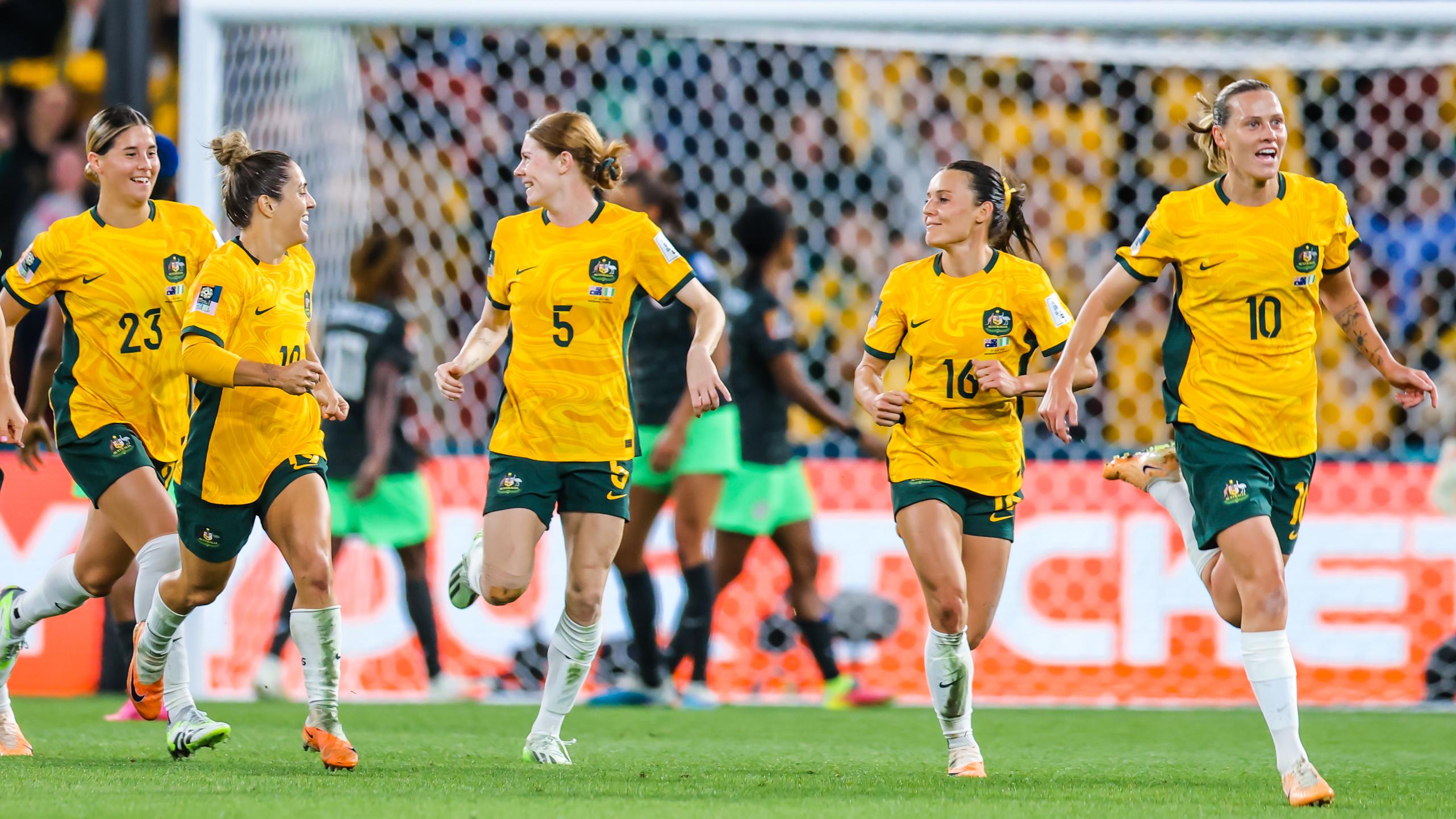 matildas starting lineup