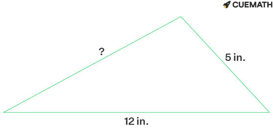 find length of third side of triangle