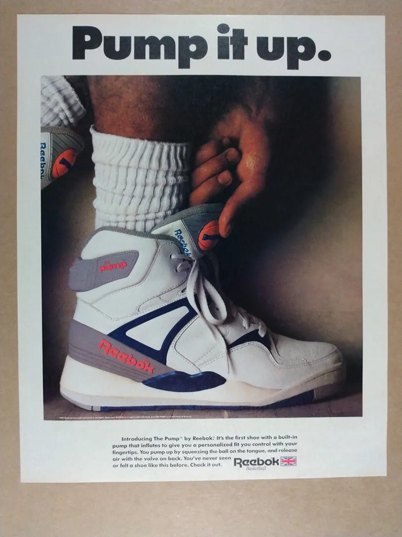 vintage reebok pump shoes