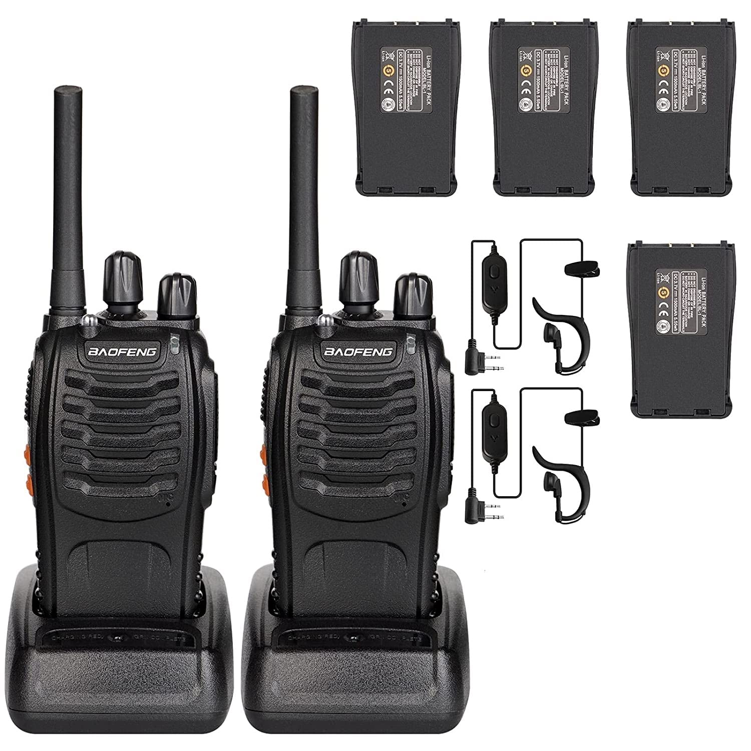 baofeng walkie talkie range