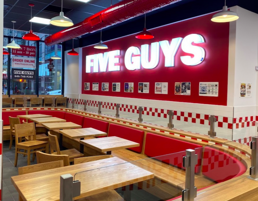 five guys new york