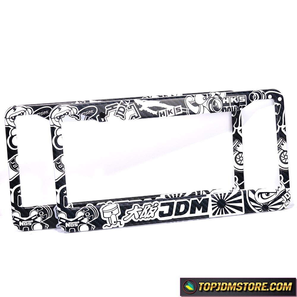 licence plate frame jdm