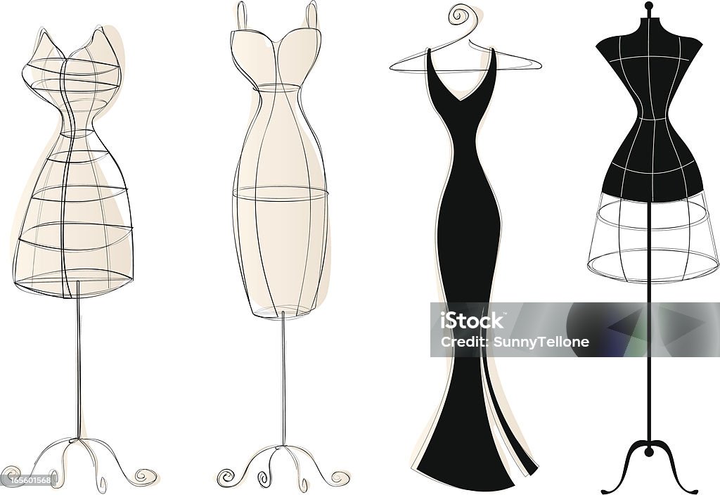 fashion mannequin illustration