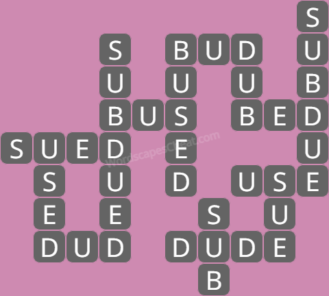 wordscapes puzzle 609