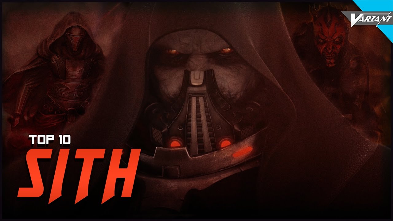 top ten sith lords