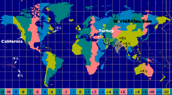 mountain standard time to gmt