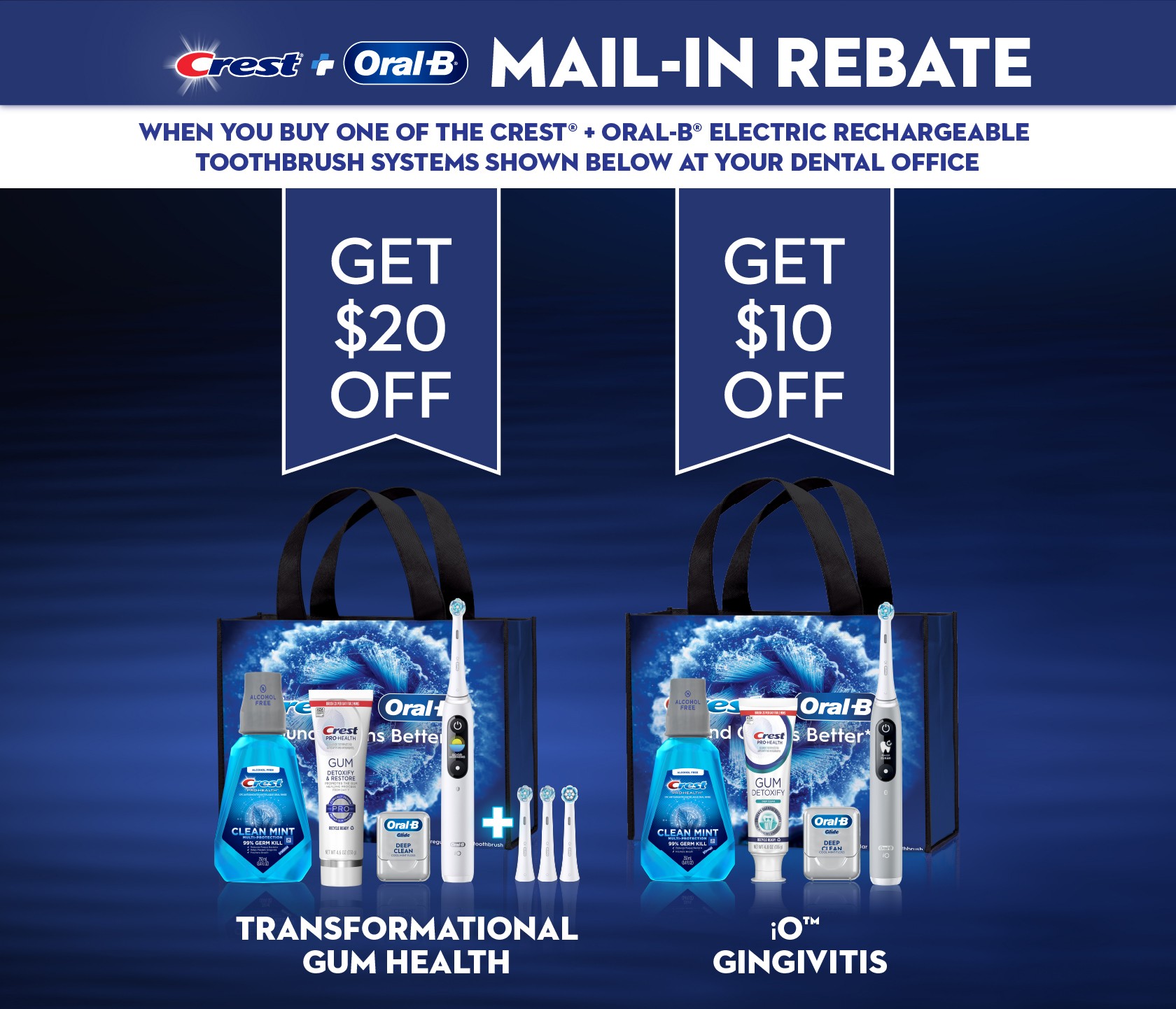 crest oral b rebate