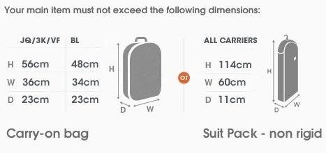 jetstar dimensions