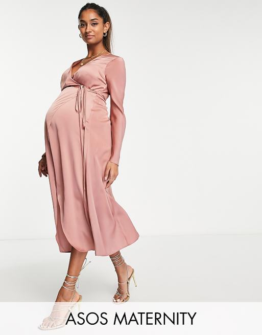 asos maternity dress