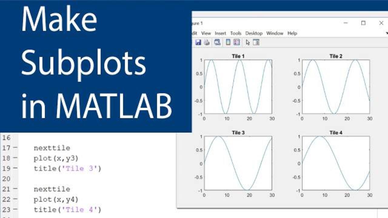 matlab multiple subplots