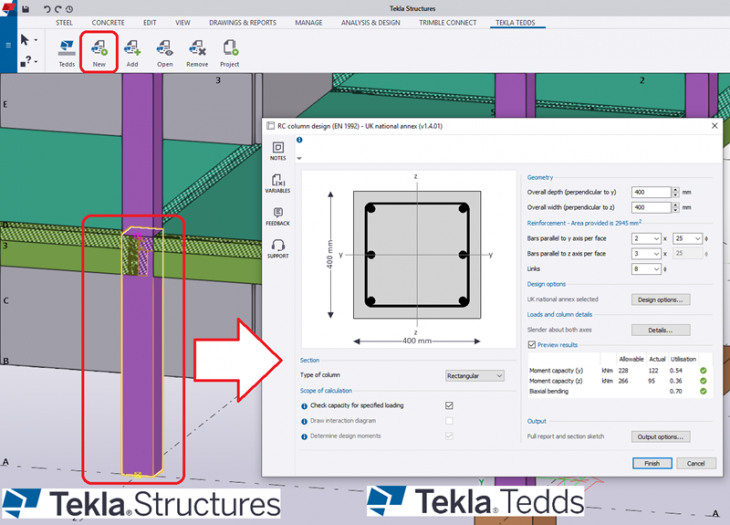 tekla tedds