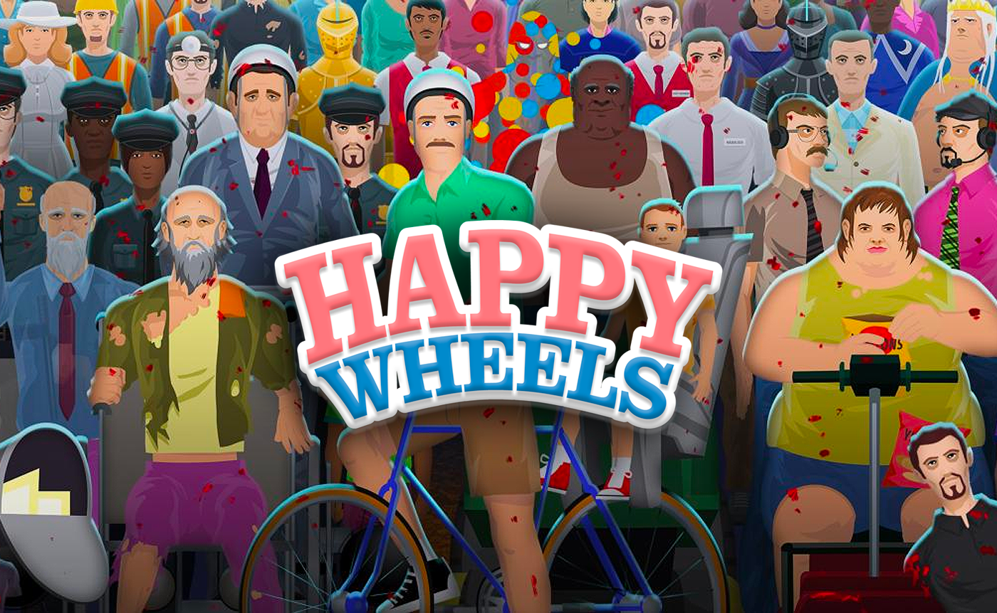 home of happy wheels games