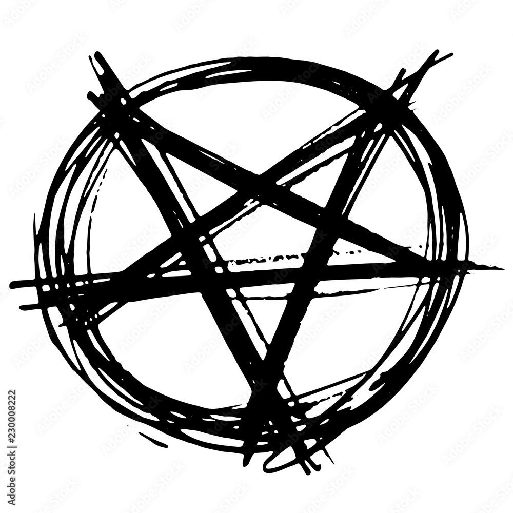 reverse pentagram