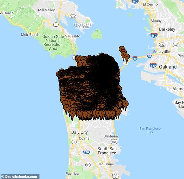 interactive poop map