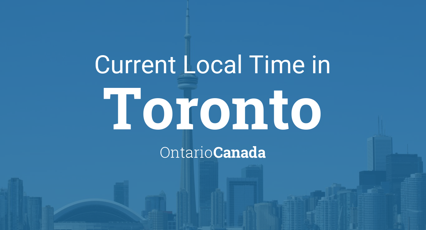 local time at toronto