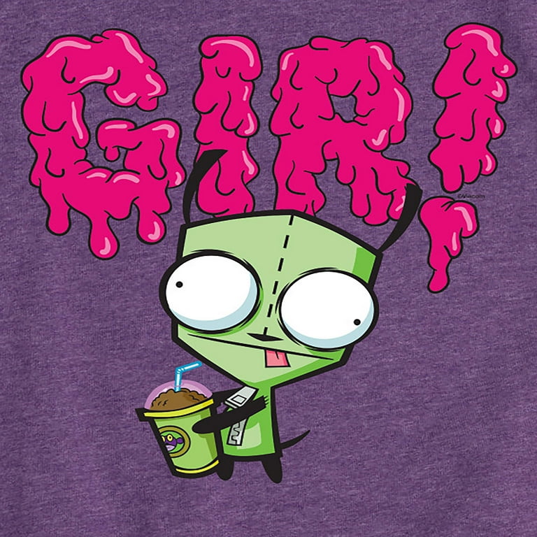 invader zim gir drinking