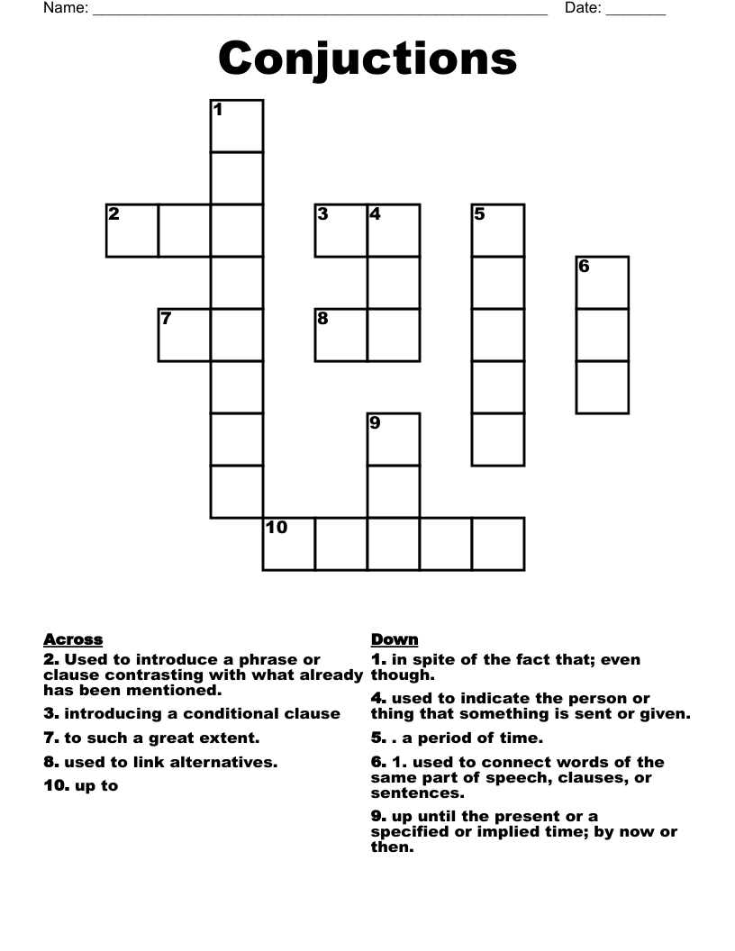 supposing crossword