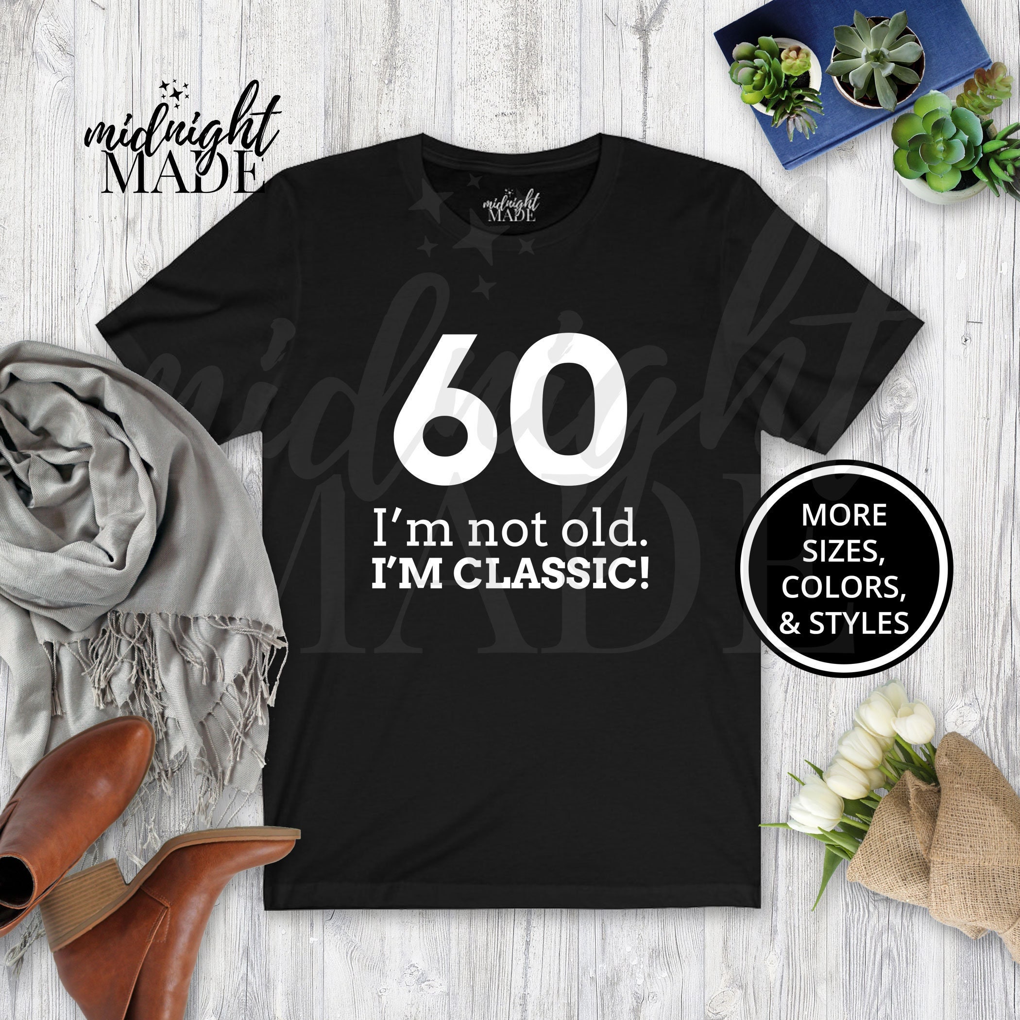 60th birthday t shirts