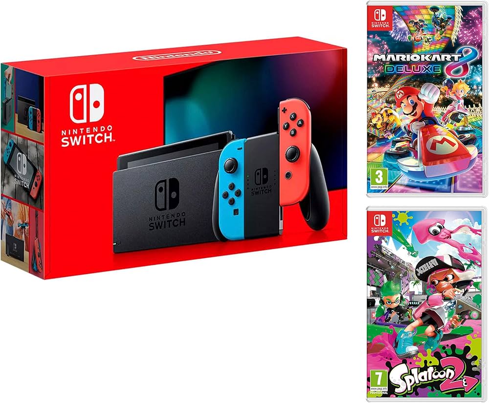 nintendo switch console neon amazon