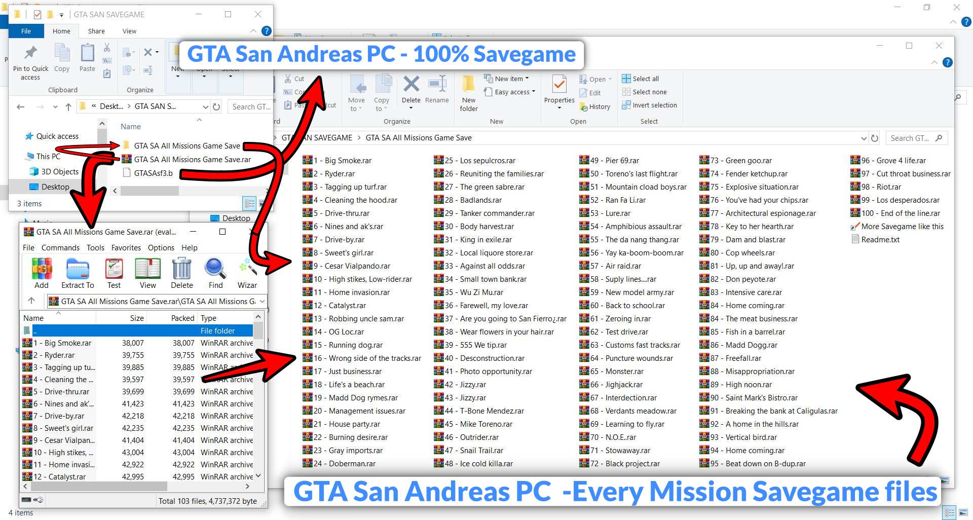 gta san andreas 50 save game file download