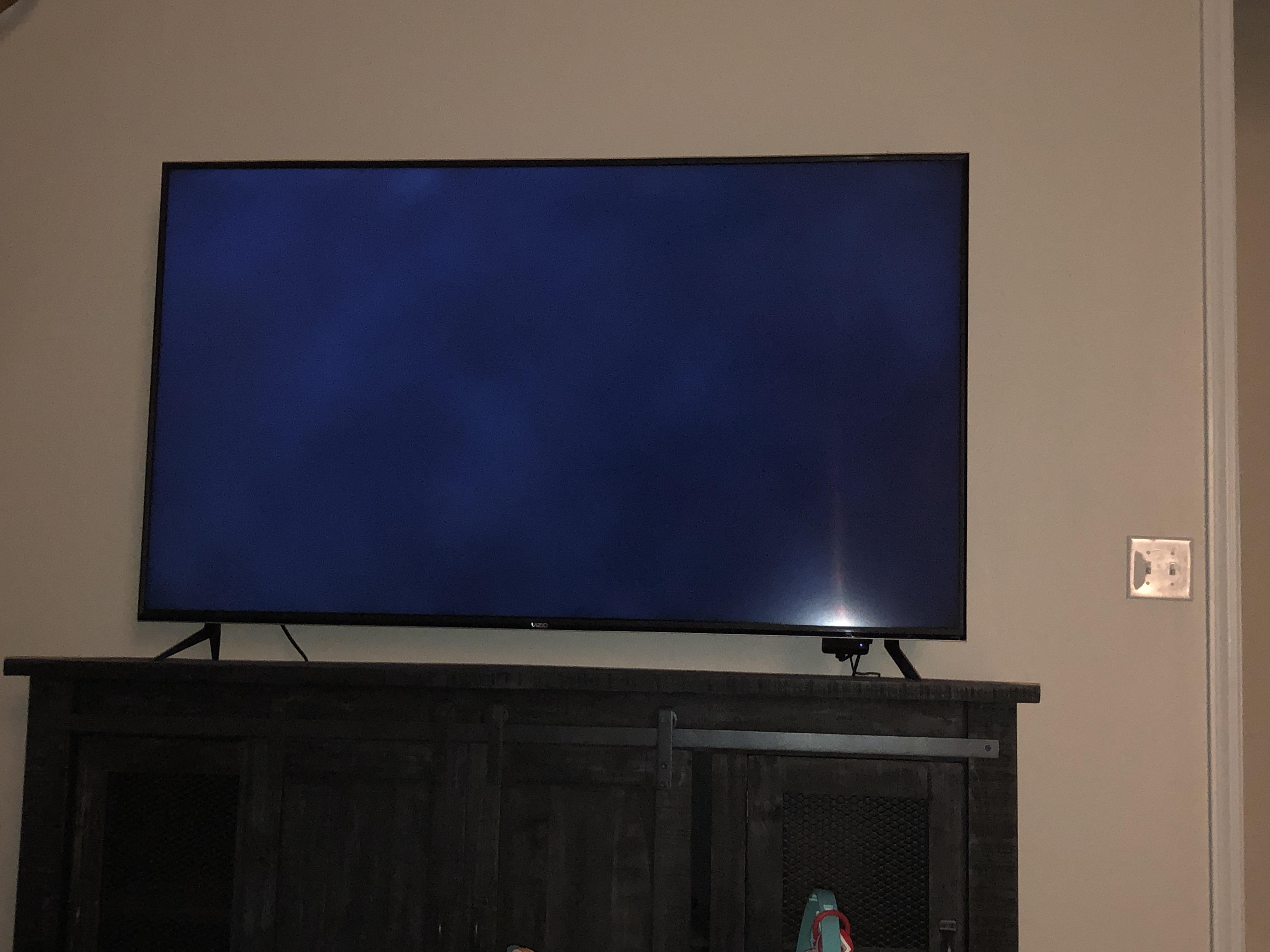 vizio tv goes black for a few seconds