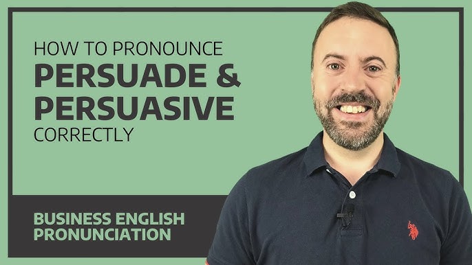 persuasion pronunciation in english