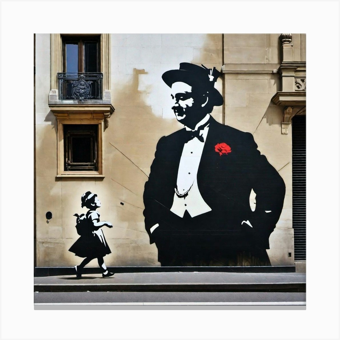 banksy canvas prints