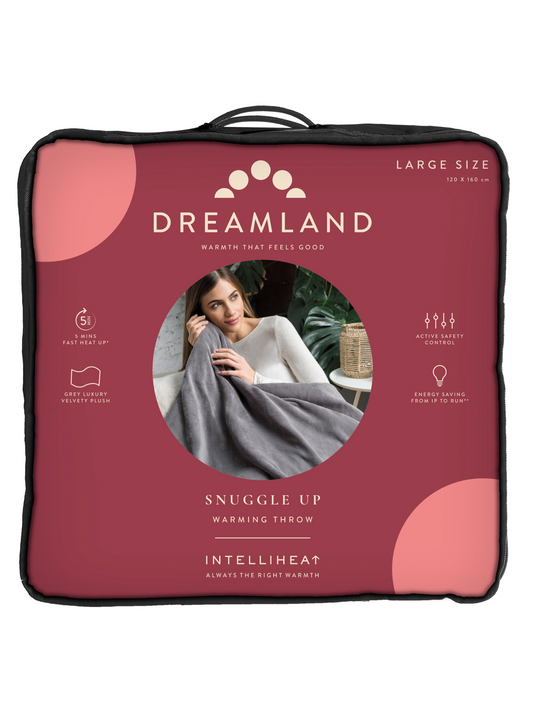 dreamland snuggle up warming throw