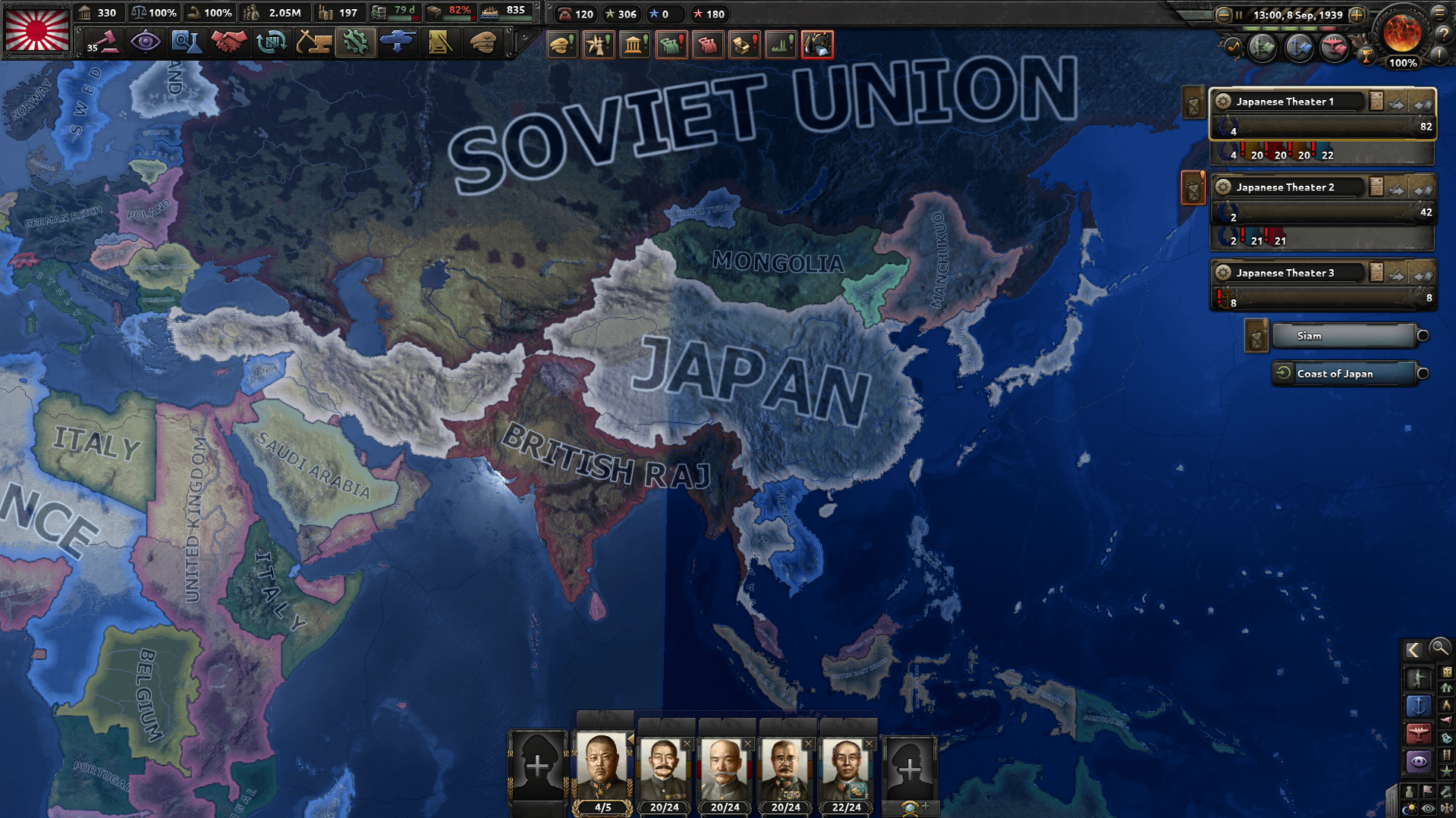 hearts of iron 4 japan