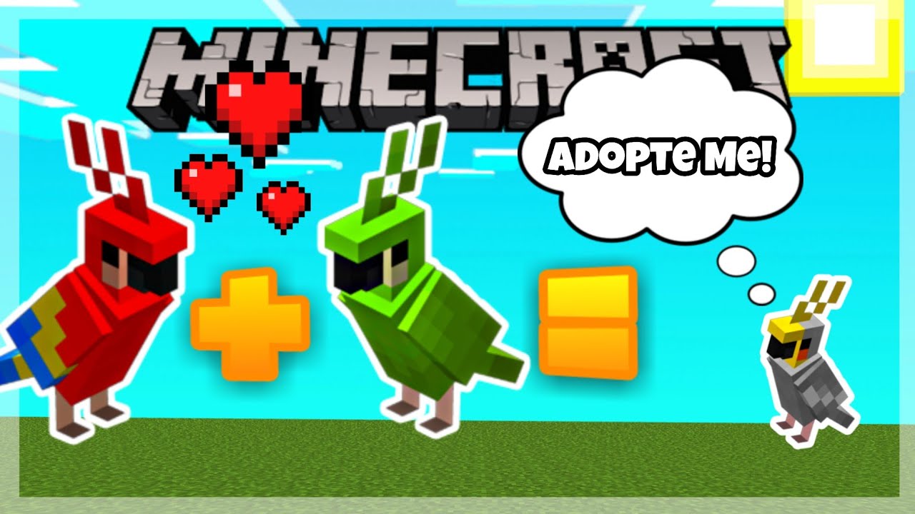 how to breed minecraft parrots