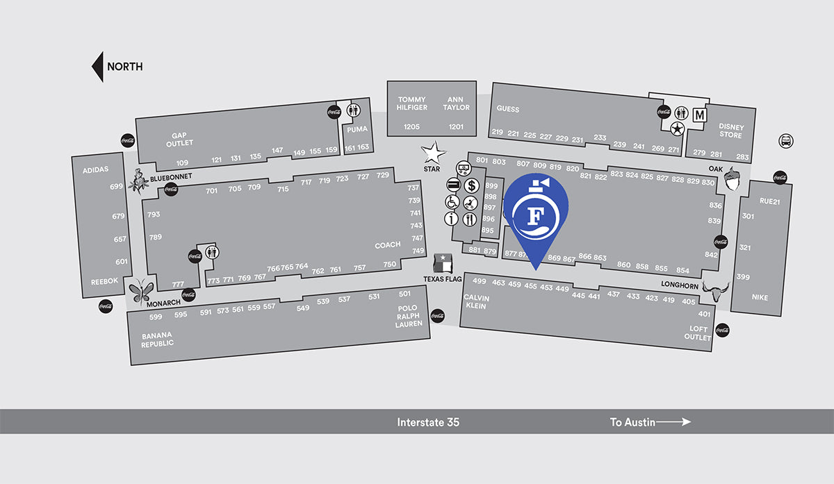 round rock premium outlet directory