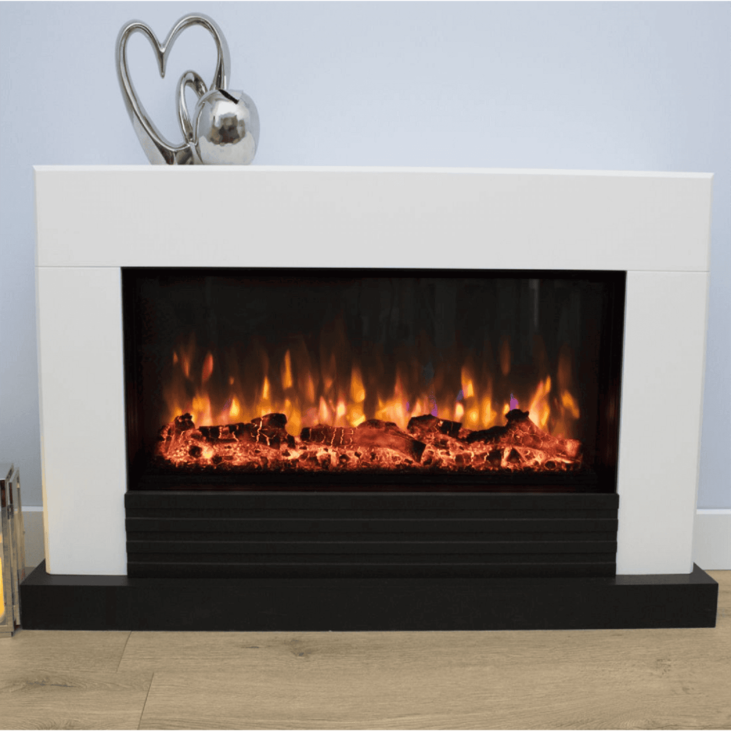 free standing electric fires homebase