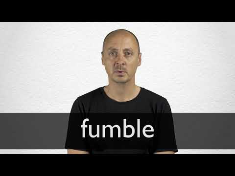 fumbling traduccion